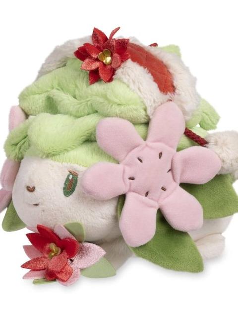 Shaymin Pokémon Holiday Plush - 9 ½ In.