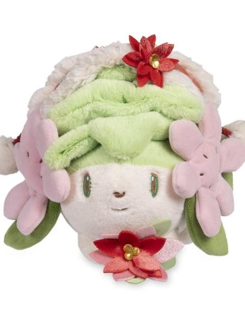 Shaymin Pokémon Holiday Plush - 9 ½ In.