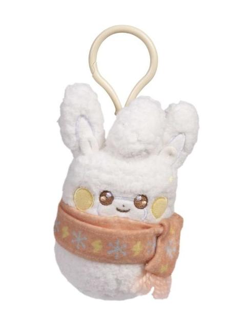 Pawmi Snowman Pokémon Holiday Plush Key Chain