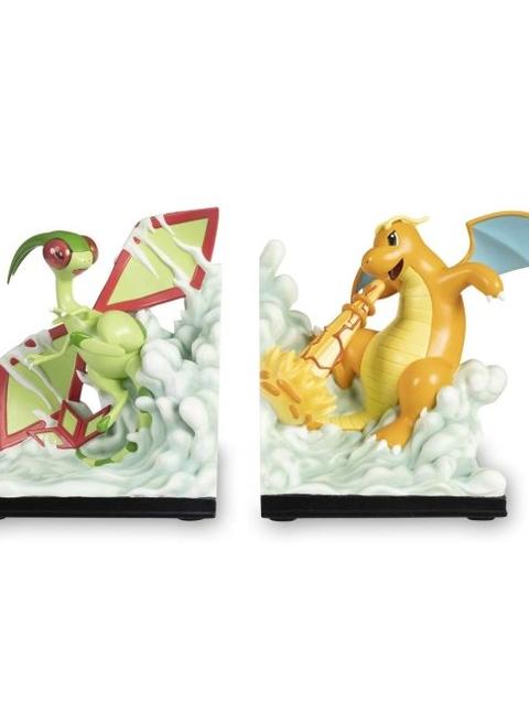 Dragonite & Flygon Clashing Dragons Bookends (2-Piece)