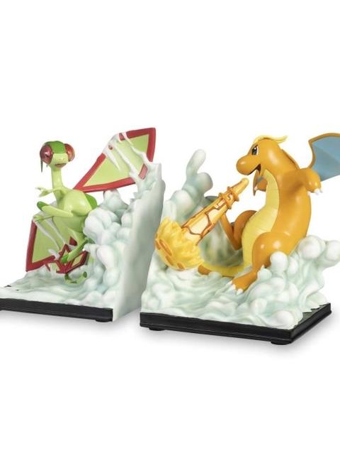 Dragonite & Flygon Clashing Dragons Bookends (2-Piece)