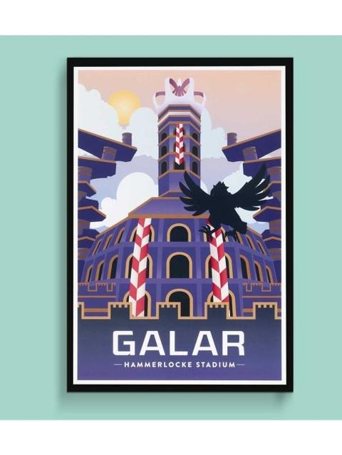 Galar Region Destination Pokémon Poster