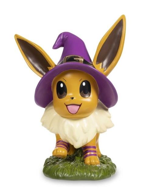 Enchanting Eevee Pokémon Spooky Celebration Yard Statue