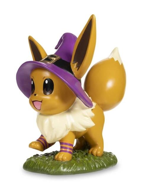 Enchanting Eevee Pokémon Spooky Celebration Yard Statue