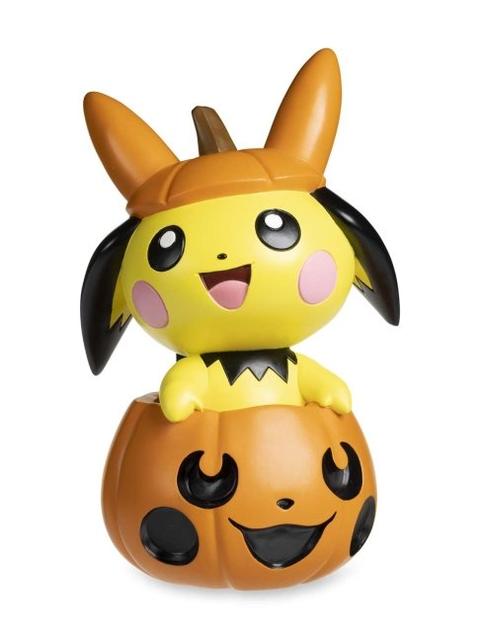 Pichu Halloween Garden Statue