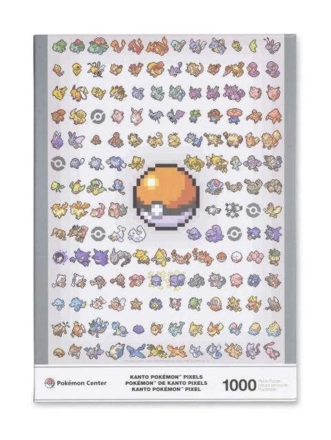 Kanto Pokémon Pixels Pokémon Puzzle (1,000 Pieces)