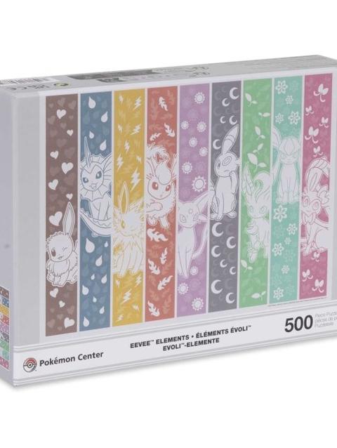 Eevee Elements Pokémon Puzzle (500 Pieces)