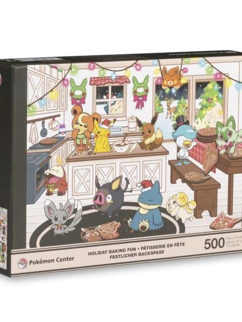 Holiday Baking Fun Pokémon Puzzle (500 Pieces)