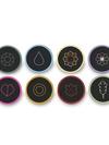 Kanto Gym Badge Coasters (8-Pack)