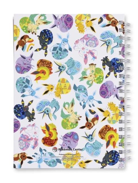 Eevee Essences Spiral Notebook (200 Pages)