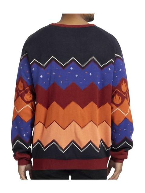 Arcanine Flames Knit Sweater - Adult