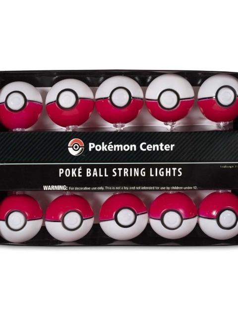 Poké Ball String Lights (10 Lights)