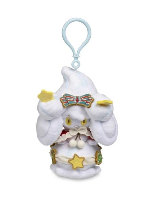 Alcremie Pokémon Winter Carnival Poké Plush Key Chain