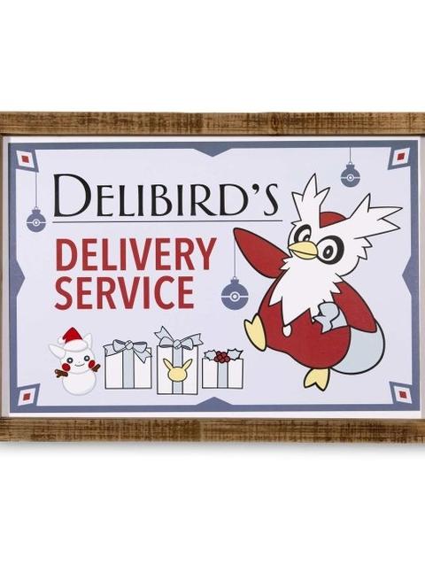 Delibird Pokémon Holiday & Home Sign