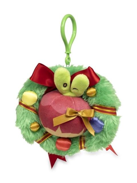 Applin Pokémon Winter Carnival Poké Plush Key Chain