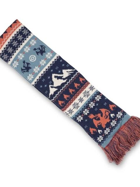 Charizard Festive Winter Knit Scarf (One Size-Adult)