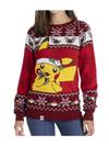 Pikachu Holiday Cookies Knit Sweater - Adult