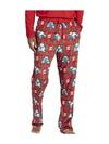 Snorlax Restful in Red Lounge Pants - Men