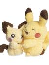 Pichu & Pikachu Pokémon Sweet Support Plush - 7 In.