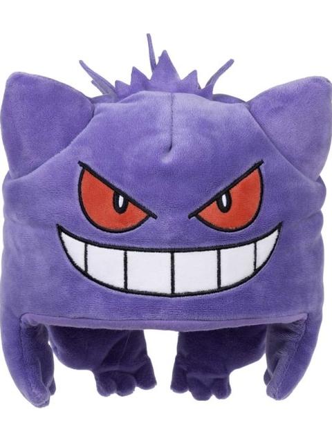 Gengar Pokémon Partner Plush Hat (One Size-Adult)