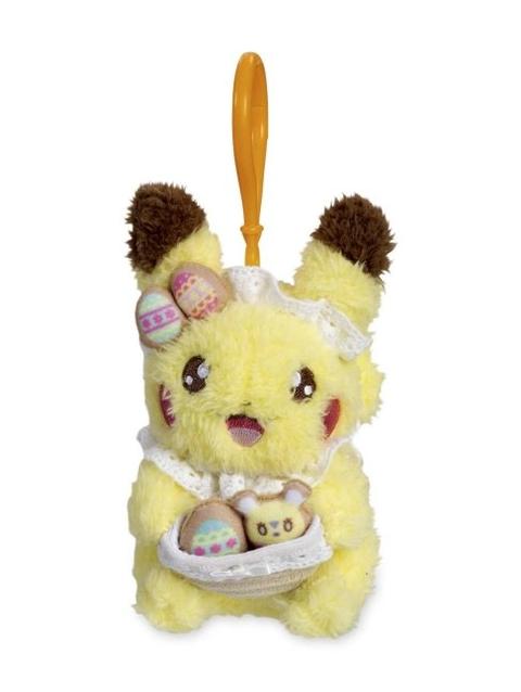 Pikachu Happy Spring Plush Key Chain (2024)