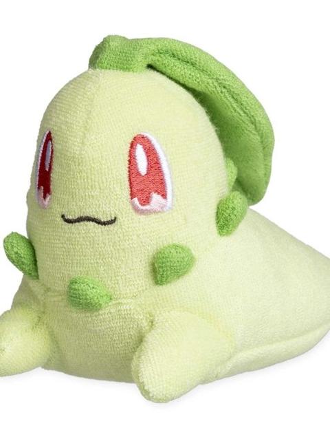 Chikorita Pokémon Comfy Cuddlers Plush