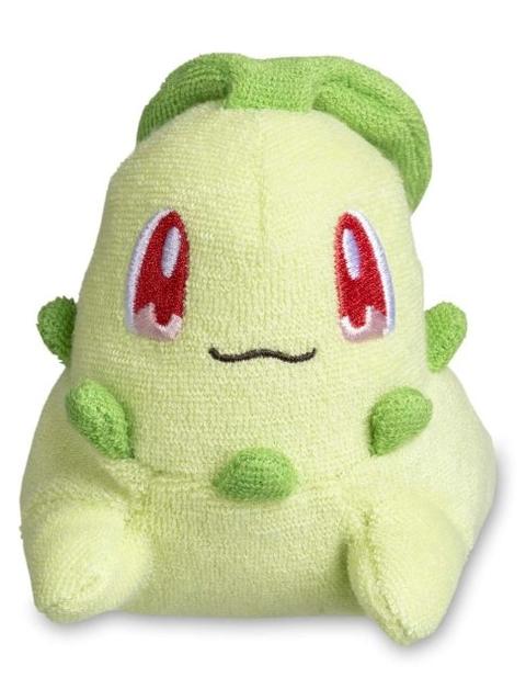 Chikorita Pokémon Comfy Cuddlers Plush