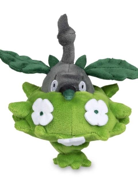 Wormadam (Plant Cloak) Sitting Cuties Plush - 5 ¾ In.