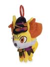 Fennekin Pokémon Spooky Festival Plush Key Chain