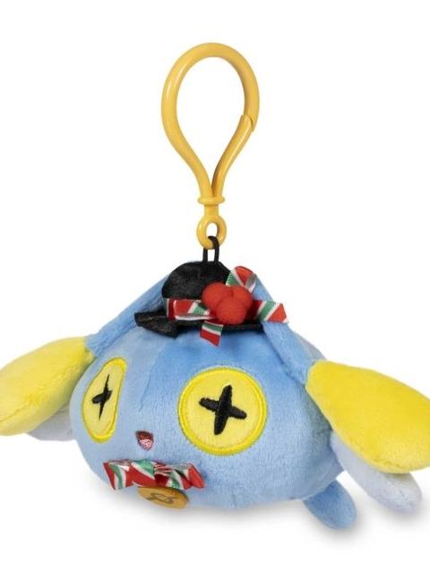 Chinchou Pokémon Undersea Holiday Plush Key Chain