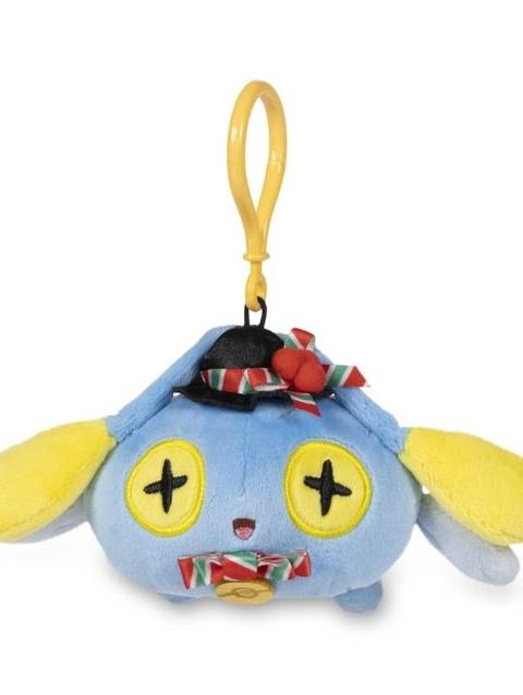 Chinchou Pokémon Undersea Holiday Plush Key Chain