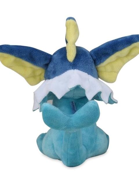 Vaporeon Sitting Cuties Plush - 6 In.