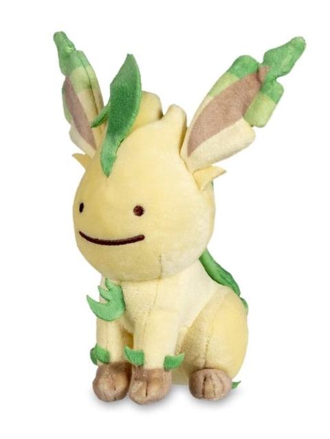 Ditto As Leafeon Plush - 7 ½ In.