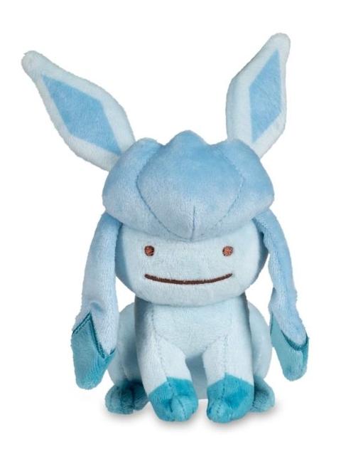 Ditto As Glaceon Plush - 8 In.