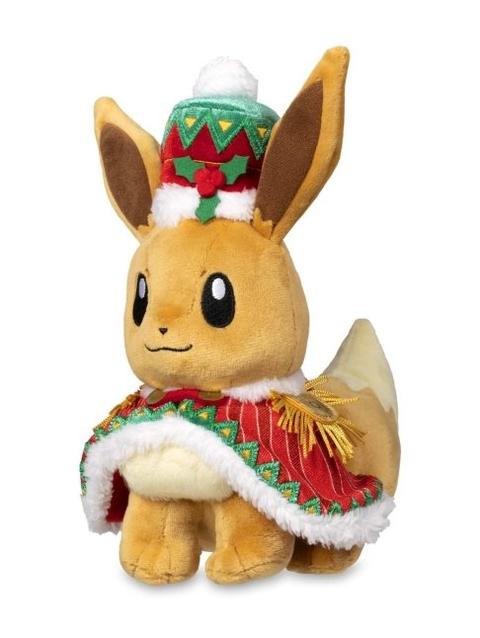 Eevee Pokémon Holiday Extravaganza Poké Plush - 8 ½ In.