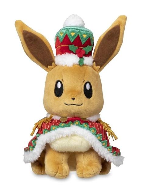 Eevee Pokémon Holiday Extravaganza Poké Plush - 8 ½ In.