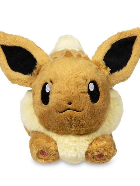 Running Eevee Fluffy Plush - 10 In.