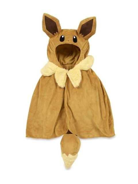 Eevee Plush Costume Cape (One Size-Adult)