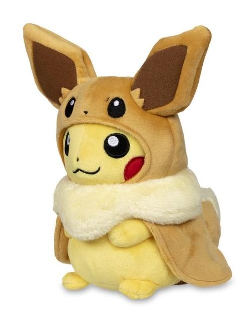 Eevee Cape Pikachu Poké Plush - 9 In.