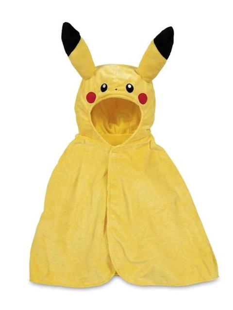 Pikachu Plush Costume Cape (One Size-Adult)