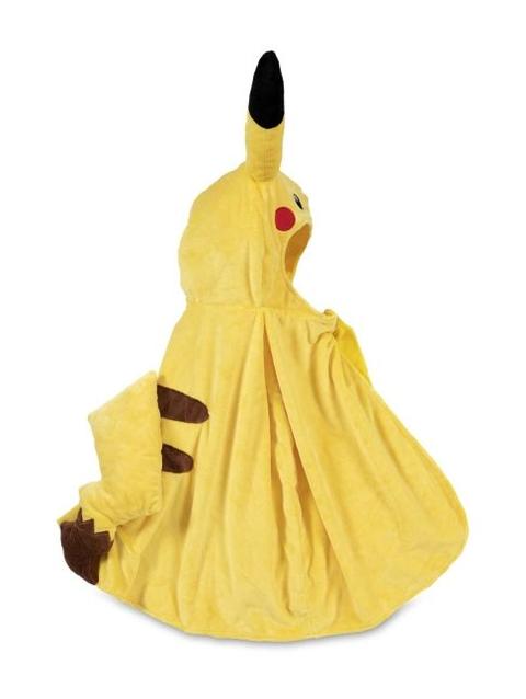 Pikachu Plush Costume Cape (One Size-Adult)