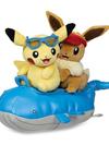 Seasonal Celebrations: Pikachu & Eevee Summer Days Plush - 12 In.