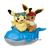 Seasonal Celebrations: Pikachu & Eevee Summer Days Plush - 12 In.