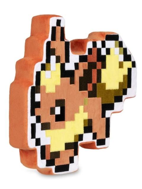 Eevee Pixel Collection! Flareon Plush - 17 ½ In.