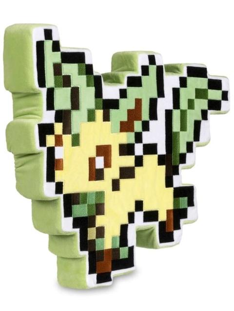 Eevee Pixel Collection! Leafeon Plush - 18 ½ In.