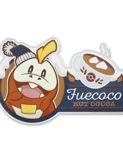 Fuecoco Pokémon Holiday Metal Sign