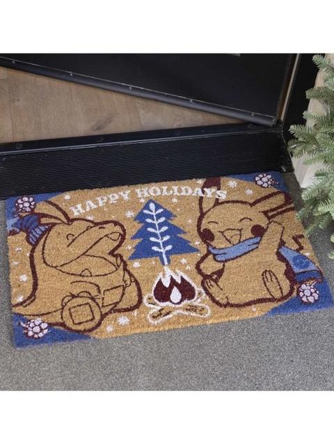 Pikachu & Fuecoco Happy Holidays Pokémon Holiday Doormat