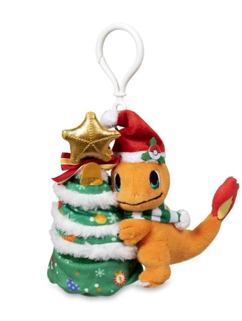 Charmander Pokémon Holiday Extravaganza Poké Plush Key Chain