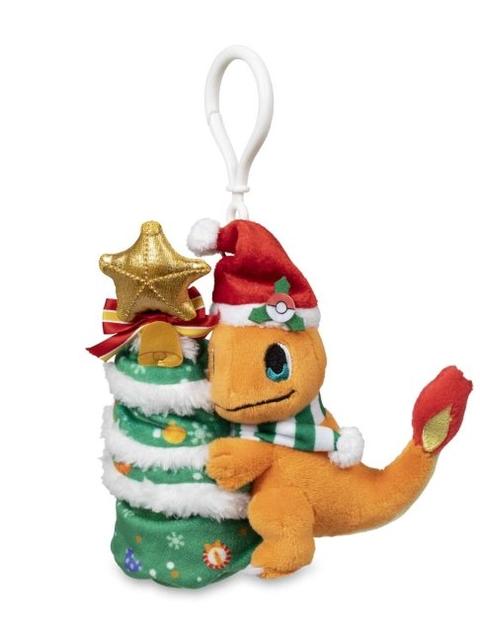 Charmander Pokémon Holiday Extravaganza Poké Plush Key Chain