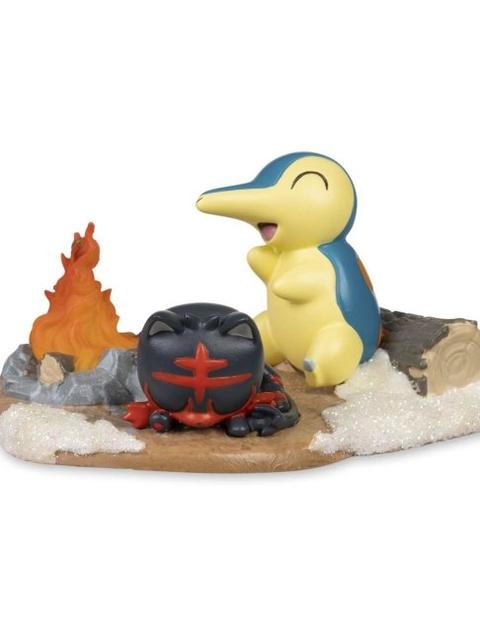 Fireside with Friends Holiday Pokémon Village Figure